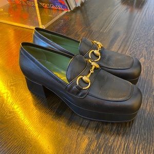 Gucci platform loafers 🔥